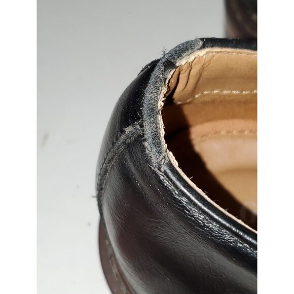 Goodfellow Men's Dress Shoes Oxford Black Faux Leather Career Evening Size 10 - Picture 13 of 15